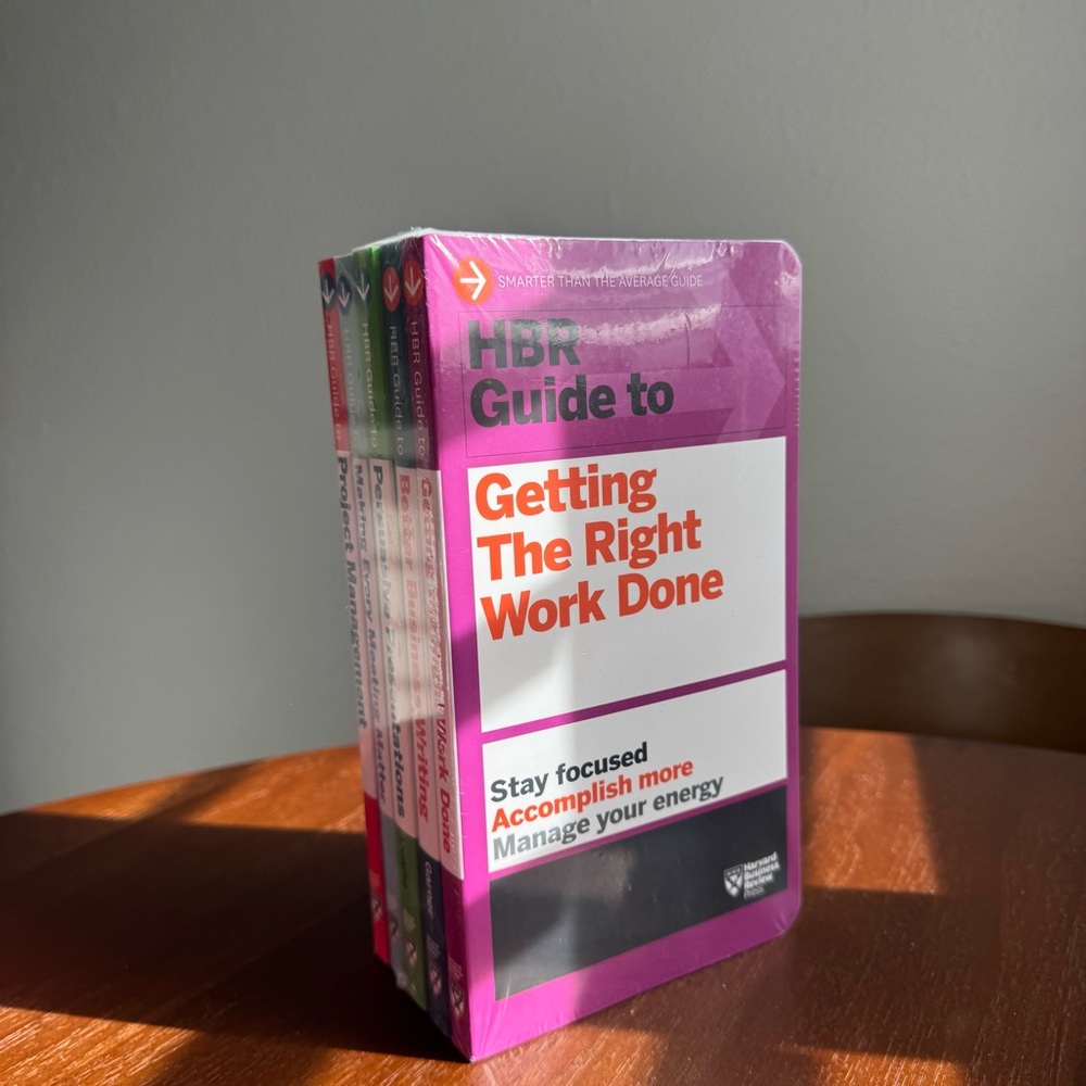 HBR Guides to Being an Effective Manager Collection